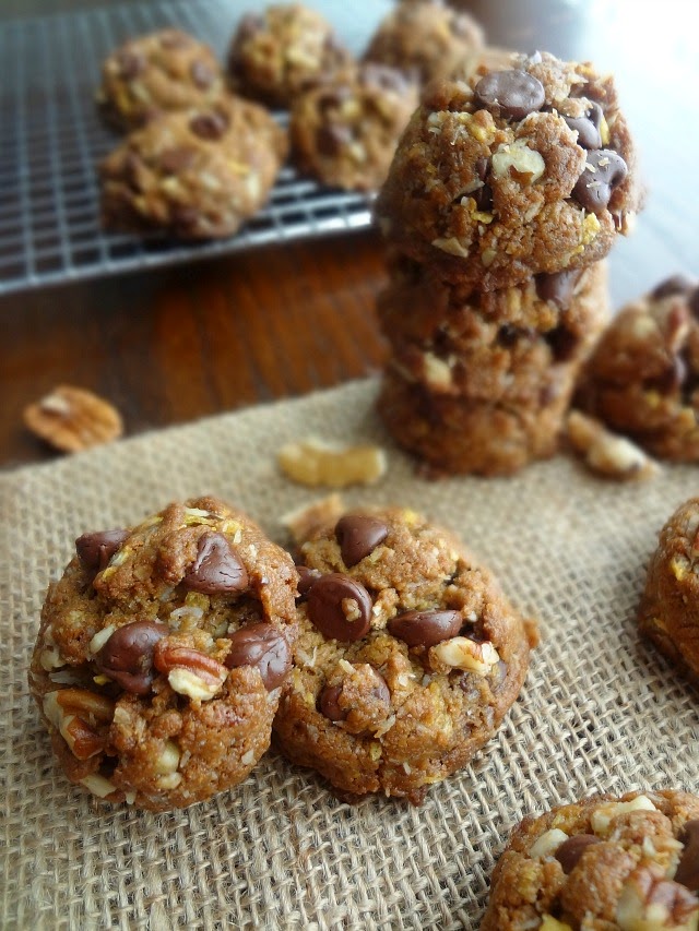 The Cooking Actress Peanut Butter Compost Cookies {Glutenfree}