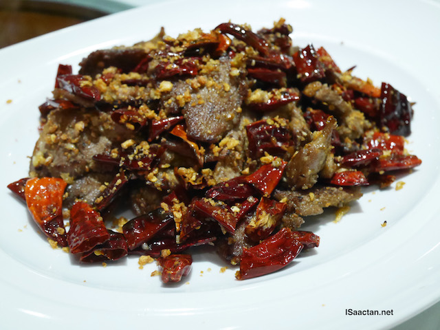 Yummy spicy sze chuan style of preparation!