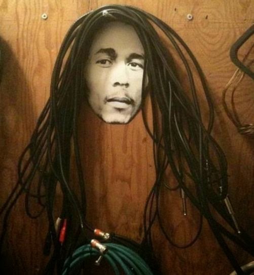 DIY Funny cable holder 