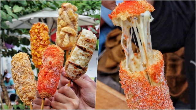 Cara membuat mozerella corn dog