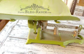 Vintage Baby Scale Updated, Bliss-Ranch.com