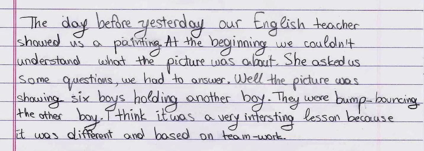 Art in the English Class : Children #39 s games: PERCEIVE BELIEVE CARE ABOUT