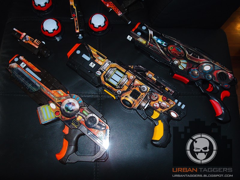 Urban Taggers.: Light Strike: Weapon of choice?