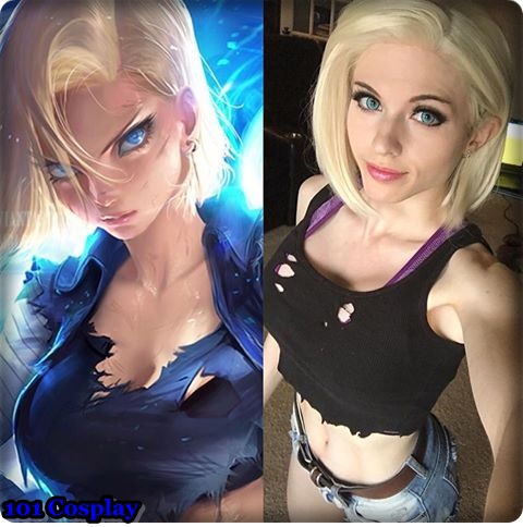 Android 18 sexy cosplay