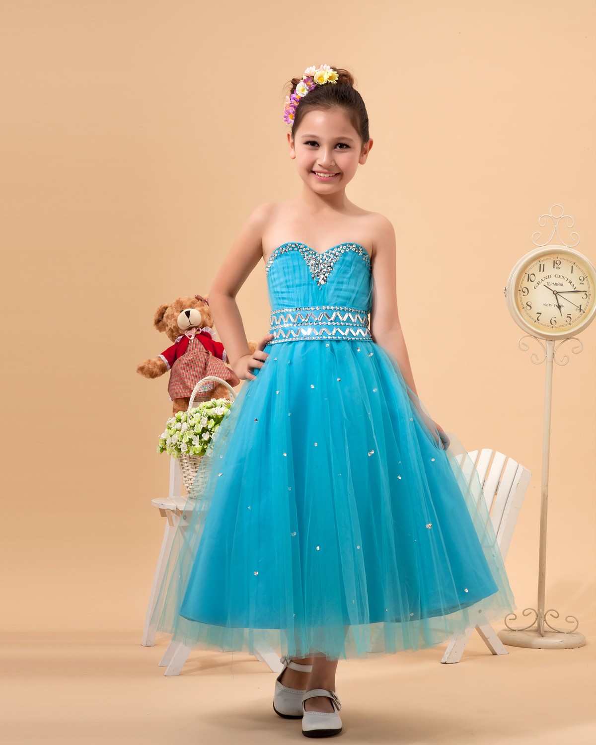 New Fashion Flower Girl Dresses For Weddings 2013 New For USA
