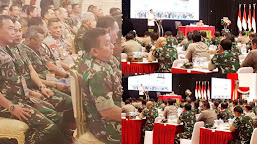 SINERGI SUKSESKAN PEMILU 2019, KAPOLDA SULBAR IKUTI RAPIM TNI-POLRI di MABES