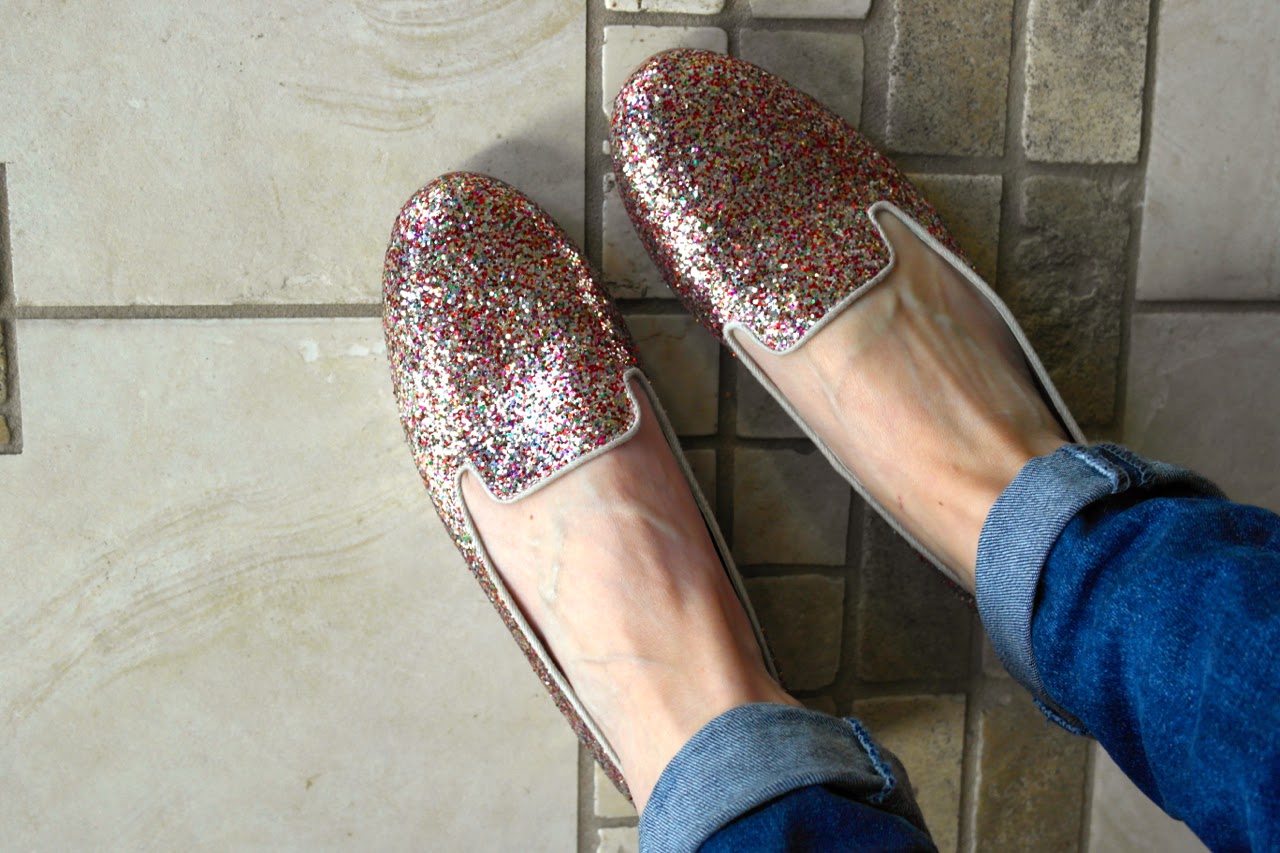 Sparkly Shoes from Johnnie B | A Life To Style