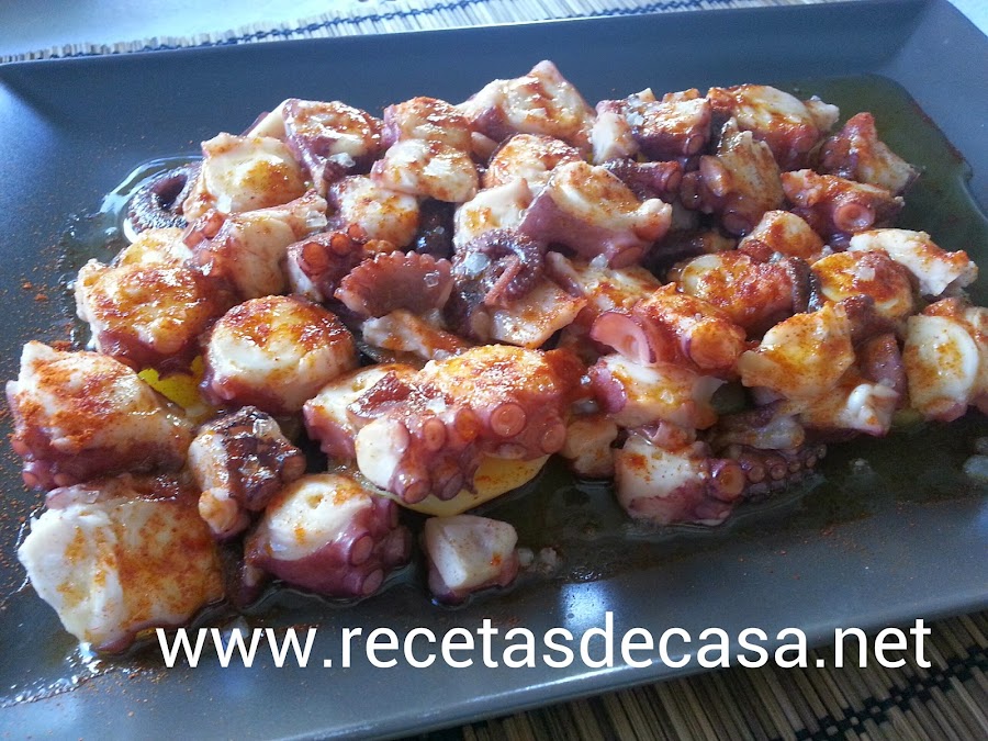 pulpo a la gallega a feira cocina facil