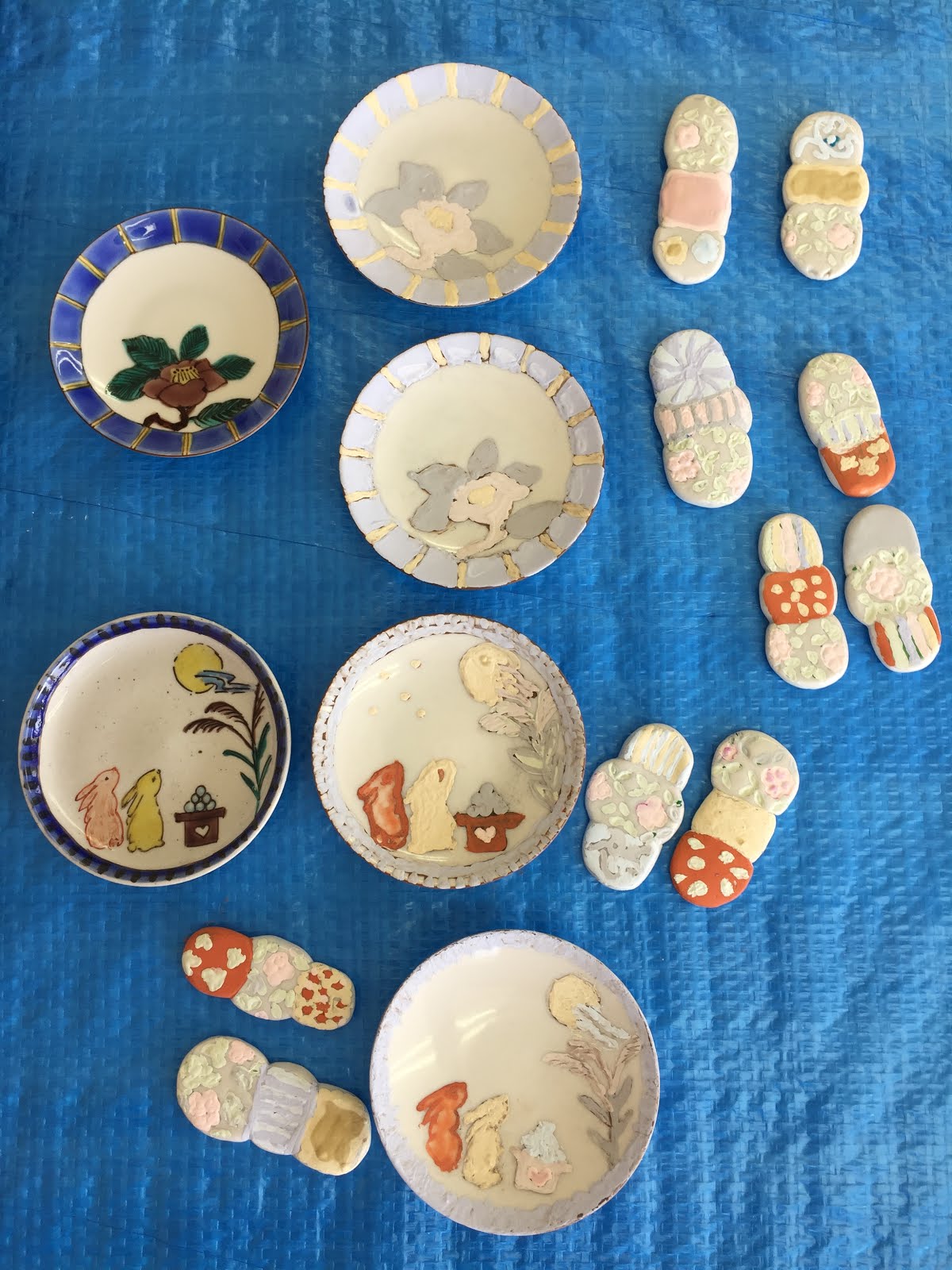 美術 九谷焼 額縁 陶板画 壁絵 壁掛 （九谷焼 陶額 - 九谷焼通販