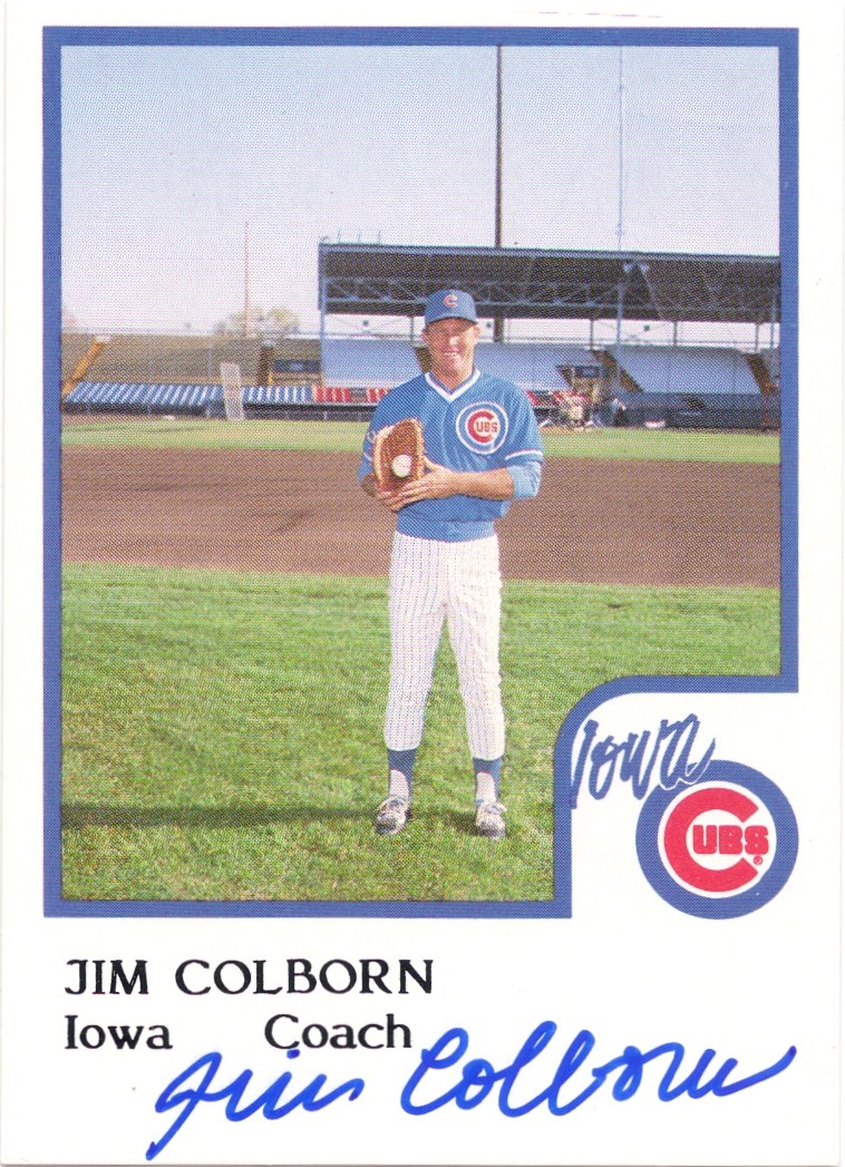 1986 PROCARDS PROJECT JIM COLBORN