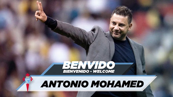 Oficial: Celta de Vigo, Antonio Mohamed nuevo entrenador