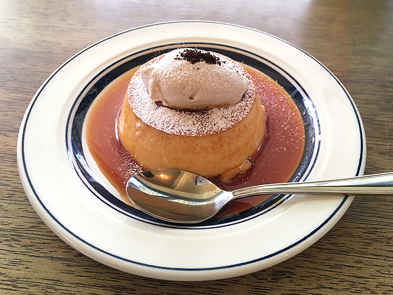 コーヒーハウス ニシヤのプレミアムプリン