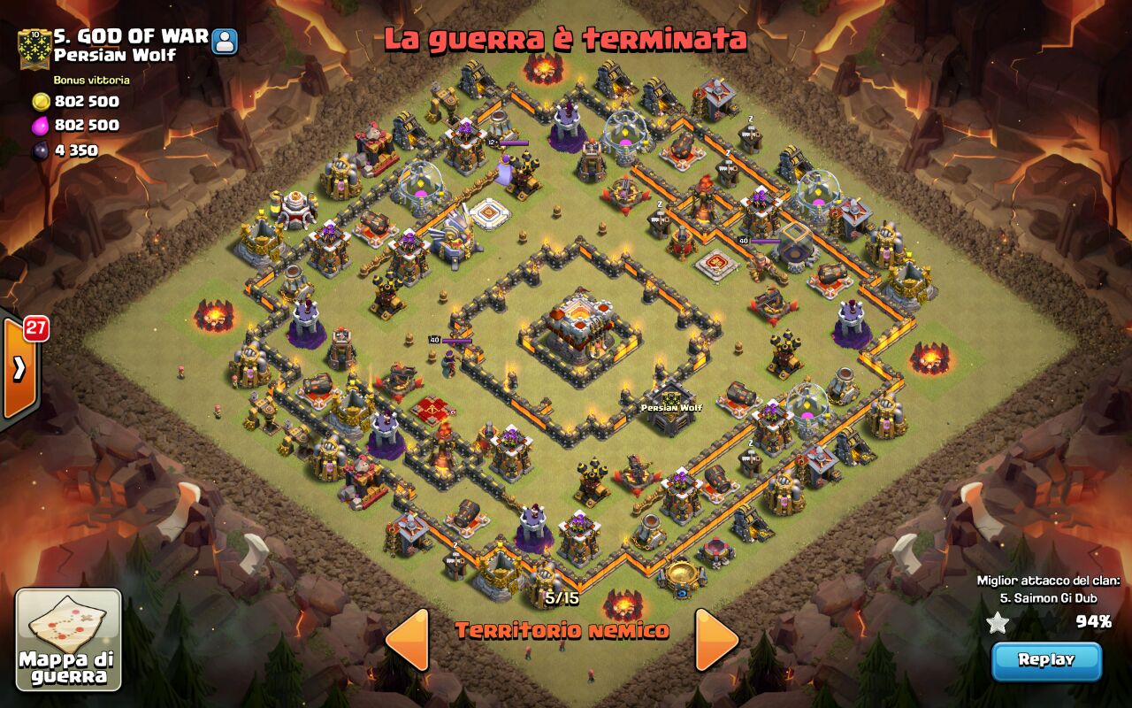 Clash Of Clans War Base Layouts