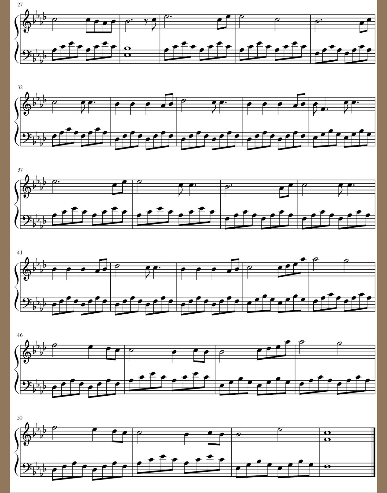 All Of Me Piano Sheet Music Free Music Sheet Collection