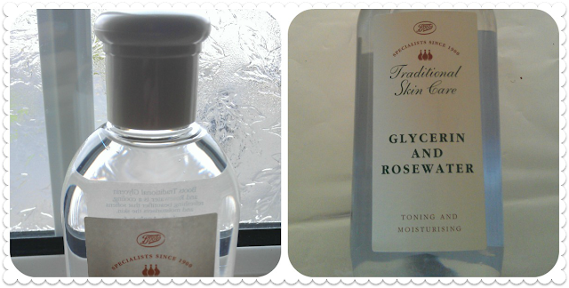 boots glycerin and rosewater toner