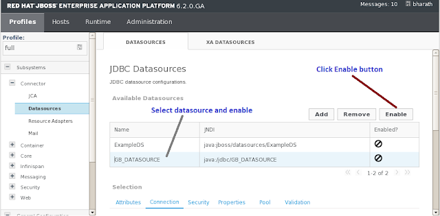 Middleware Technologies: Create Oracle DataSource And Install Oracle ...