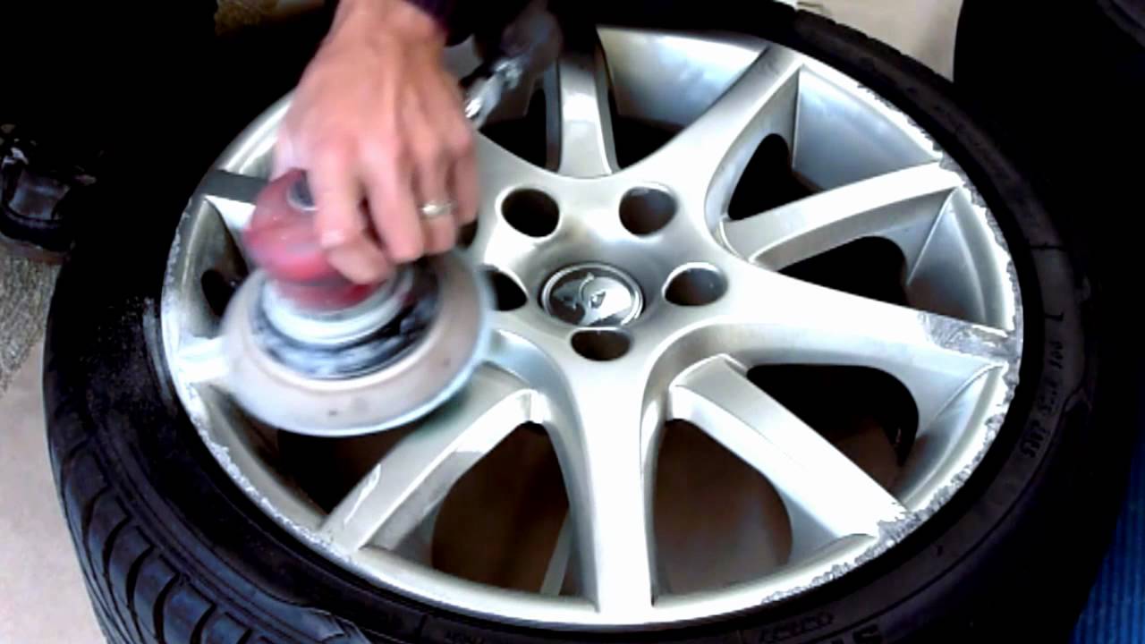 CARS How to Refinish Wheels