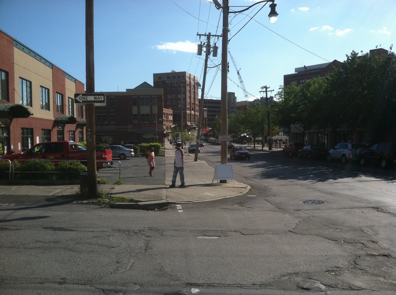Albany The Pedestrian Perspective New Scotland Avenue Then And Now