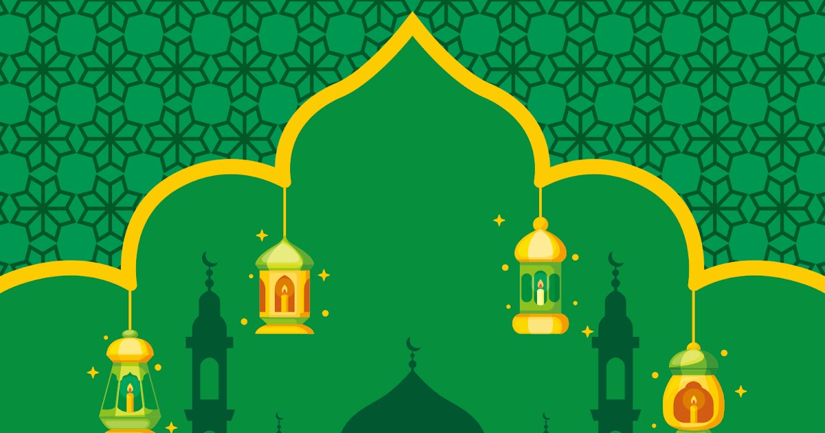 Background Hijau Nuansa Islami kumpulan baground vector