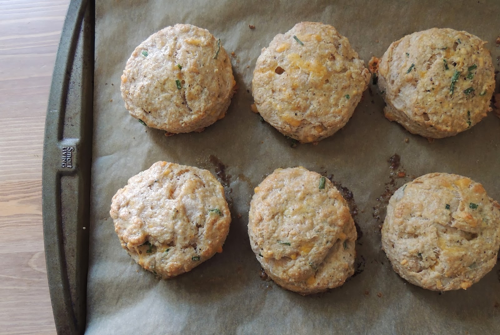 Gas Stove Girl Whole Wheat Cheddar Chive Biscuits