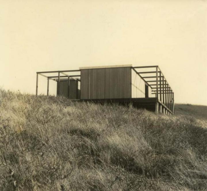 preserve modern cape cod 1960 Hatch Cottage in Wellfleet, MA in