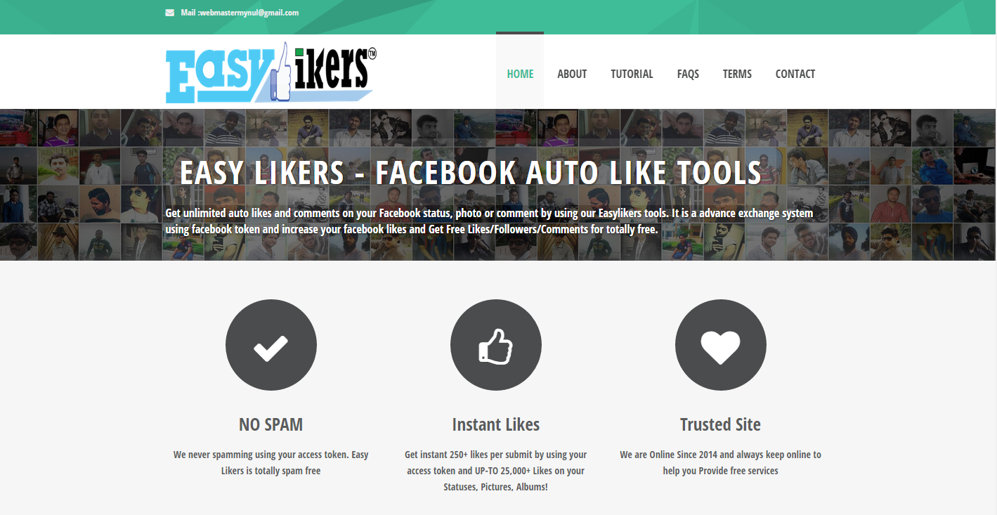 Auto like Facebook free auto liker tools BBM Sudoku Team