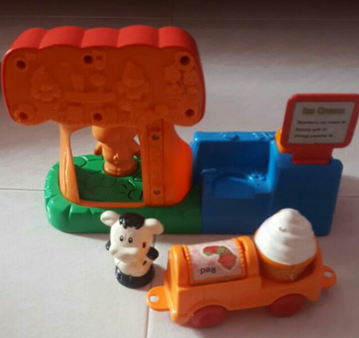 MYBUNDLETOYS2 VTECH Smartville Ice Cream Colour Shop