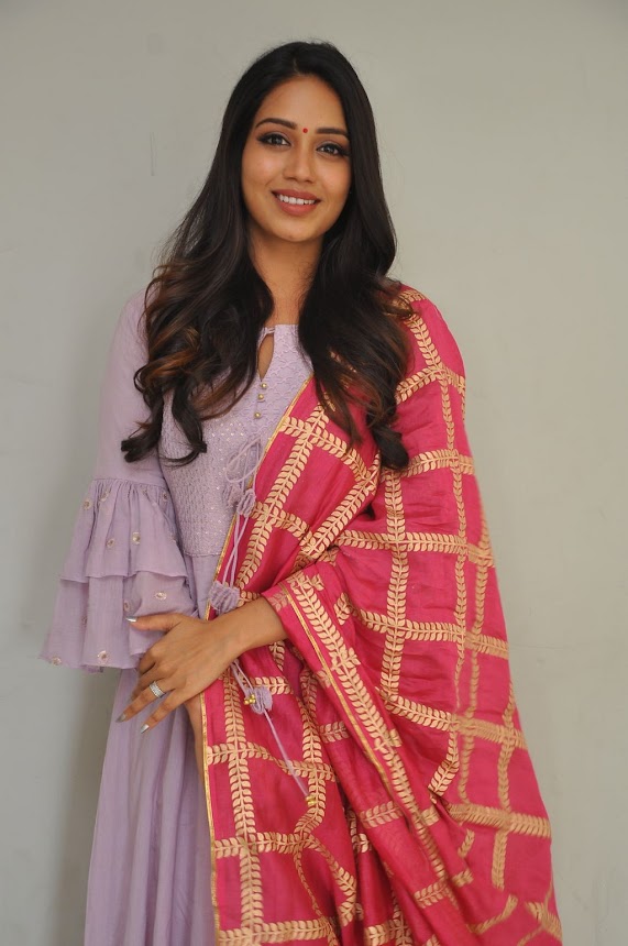 Nivetha Pethuraj at Chitralahari Teaser Launch