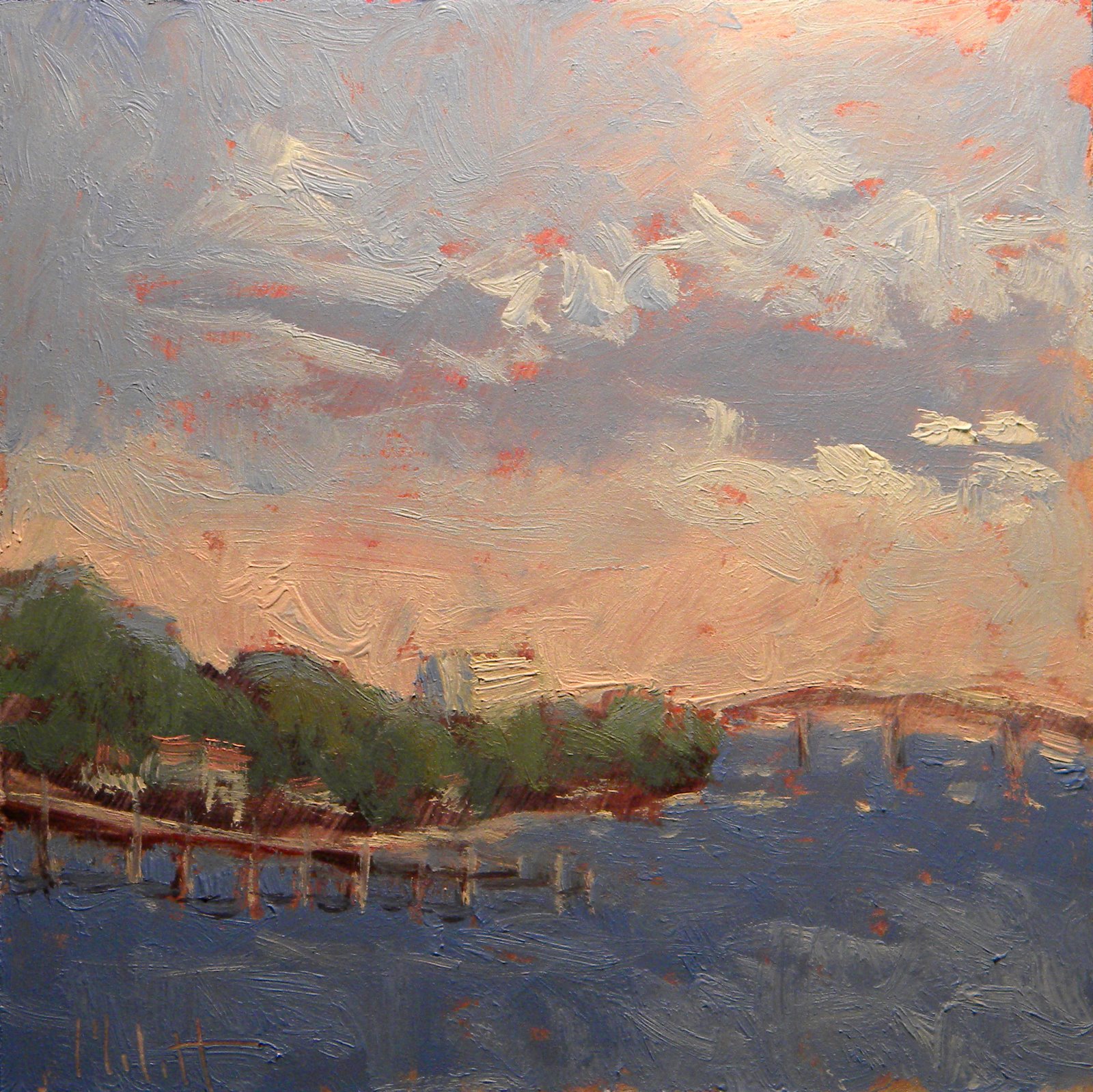 Contemporary Paintings Heidi Malott Daytona Beach Intracoastal