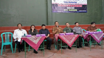 BABINSA MAJENANG LAKSANAKAN MUSRENBANGDES