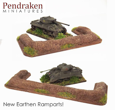 New Earthen Ramparts from Pendraken Miniatures