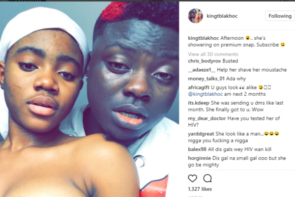 Nigriyan Sexvideo - Ada, the girl who featured in Kingtblakhoc sex video repents ...