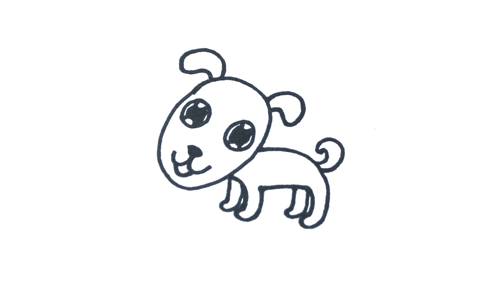 Featured image of post Cute Dog Drawing Easy For Kids / Look at the fantastic result!