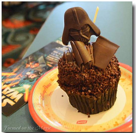 Darth Vader Cupcake, Star Wars Weekends, Disney Hollywood Studios, Walt Disney World ~ photo by Deb Silhan