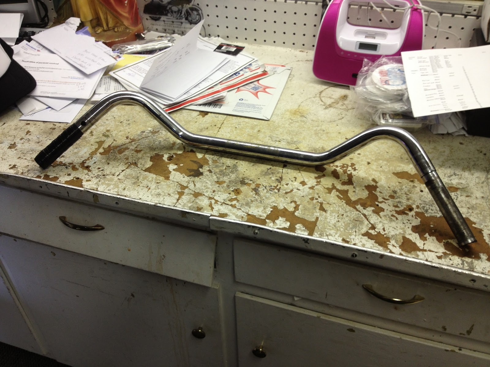 flanders handlebars harley davidson