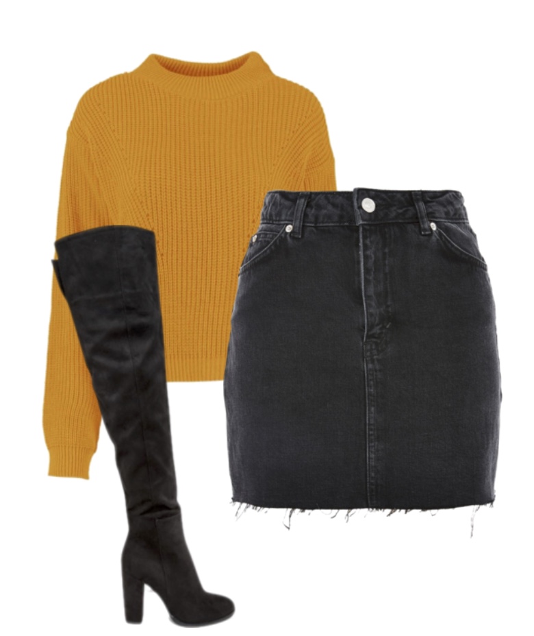 DIFFERENT WAYS TO WEAR DENIM SKIRT ALISHA JESSOP