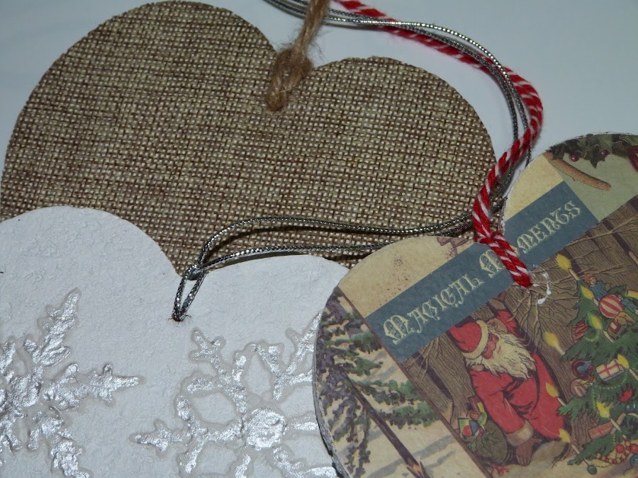 isabelvintage-vintage-colgante-corazones-adorno-navideño