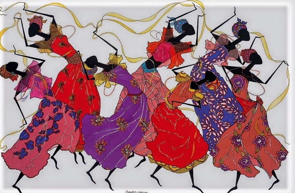 pinturas-de-mujeres-africanas