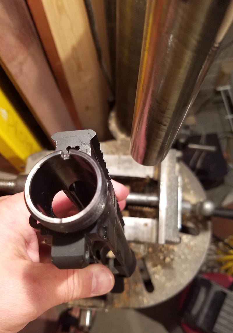 Brownells AR15 Upper Receiver Lapping Tool It Works