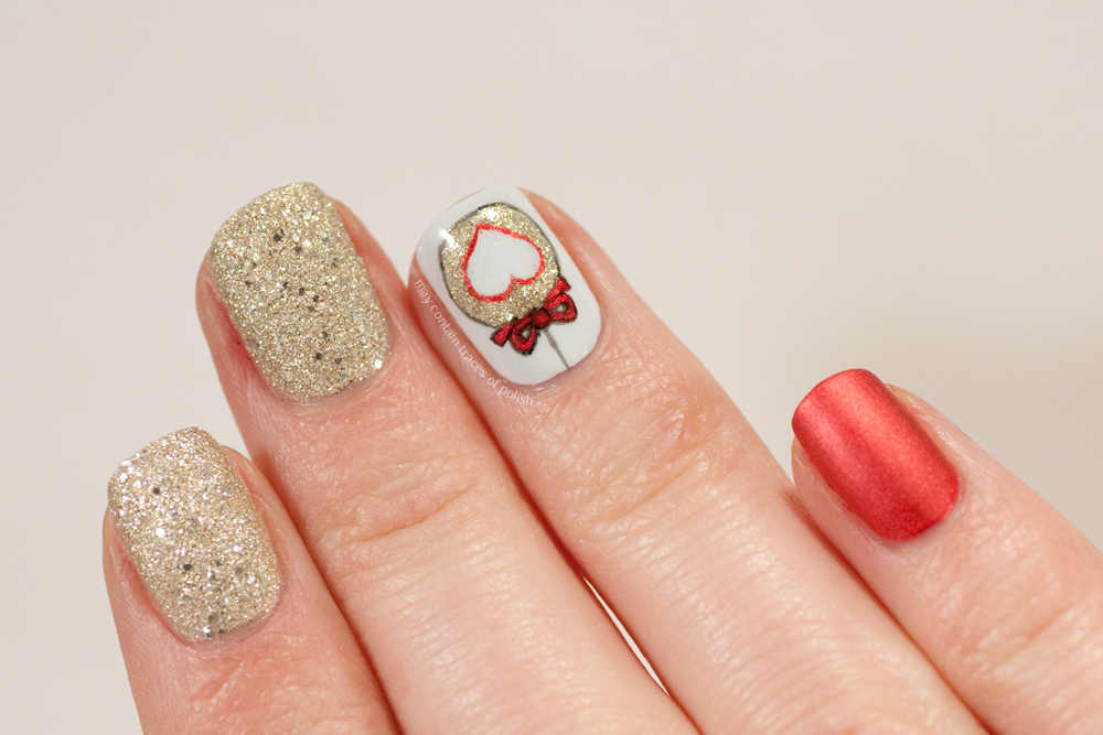 Christmas Ornament Nails May contain traces of polish