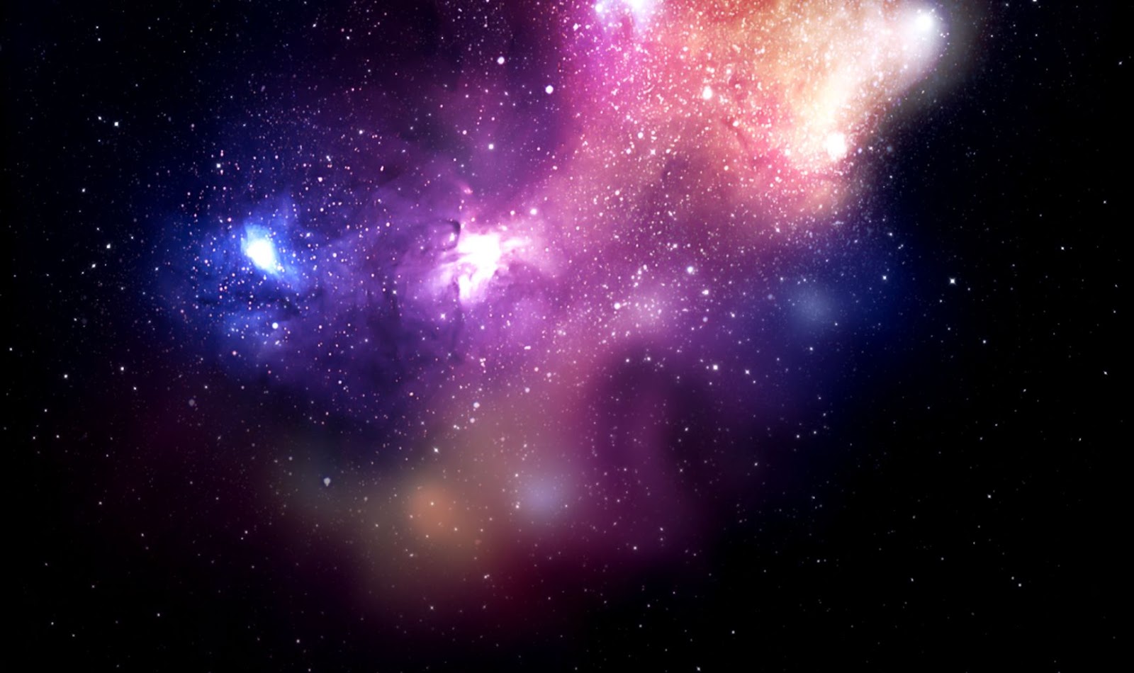Mac OS X Space Background