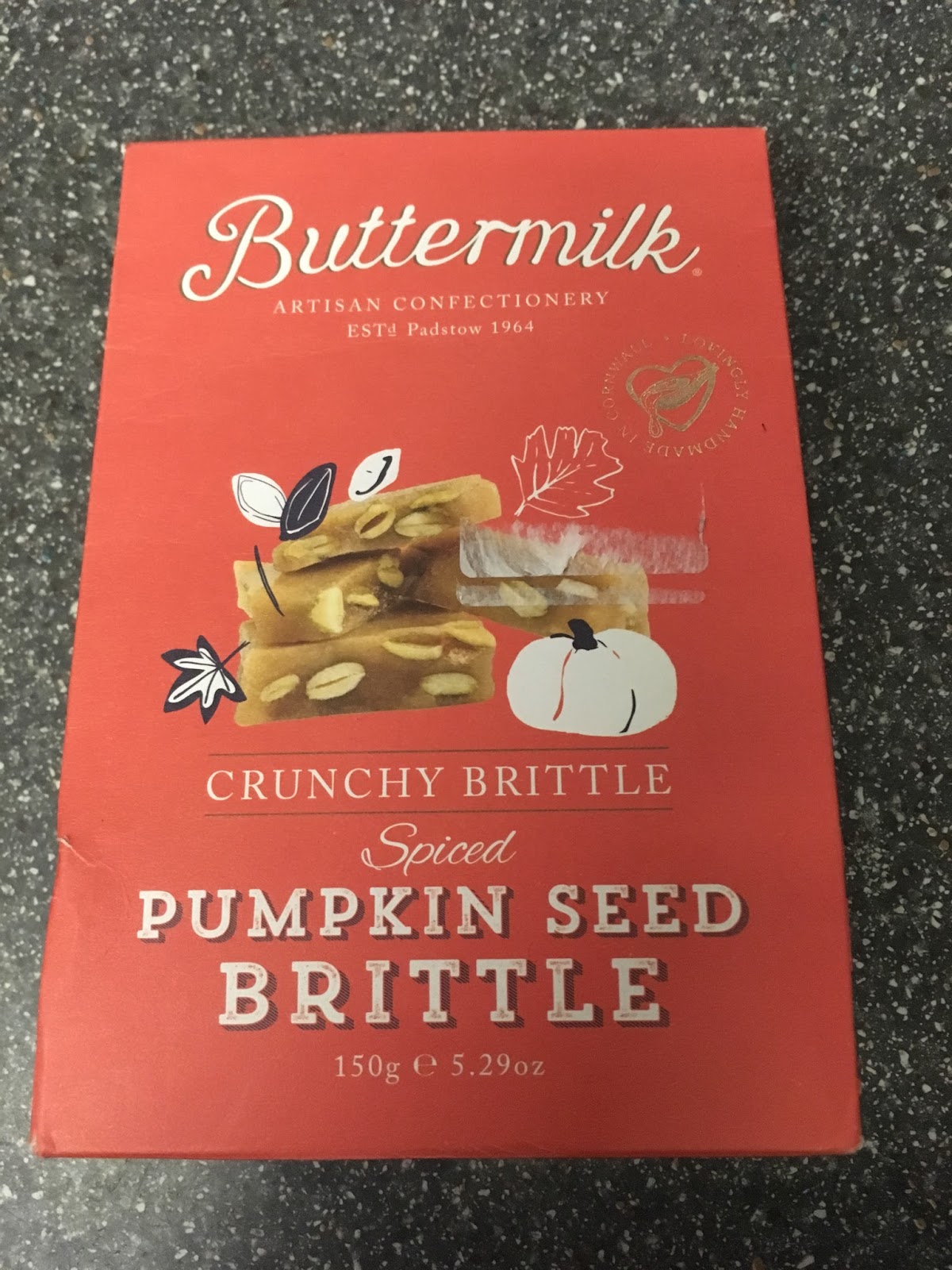 A Review A Day Today's Review Buttermilk Pumpkin Seed Brittle