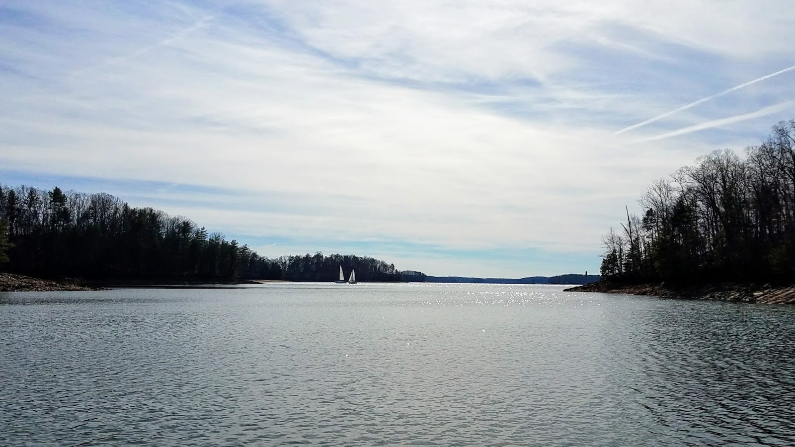Lake Sidney Lanier Homes Blog Sail Boats On A Cold