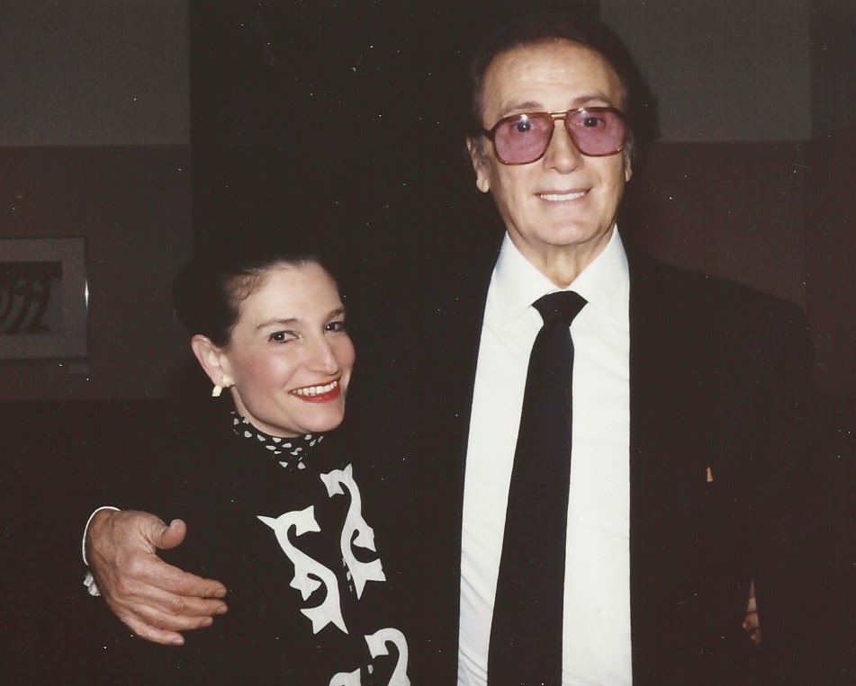 Karen with legendary tenor FRANCO CORELLI