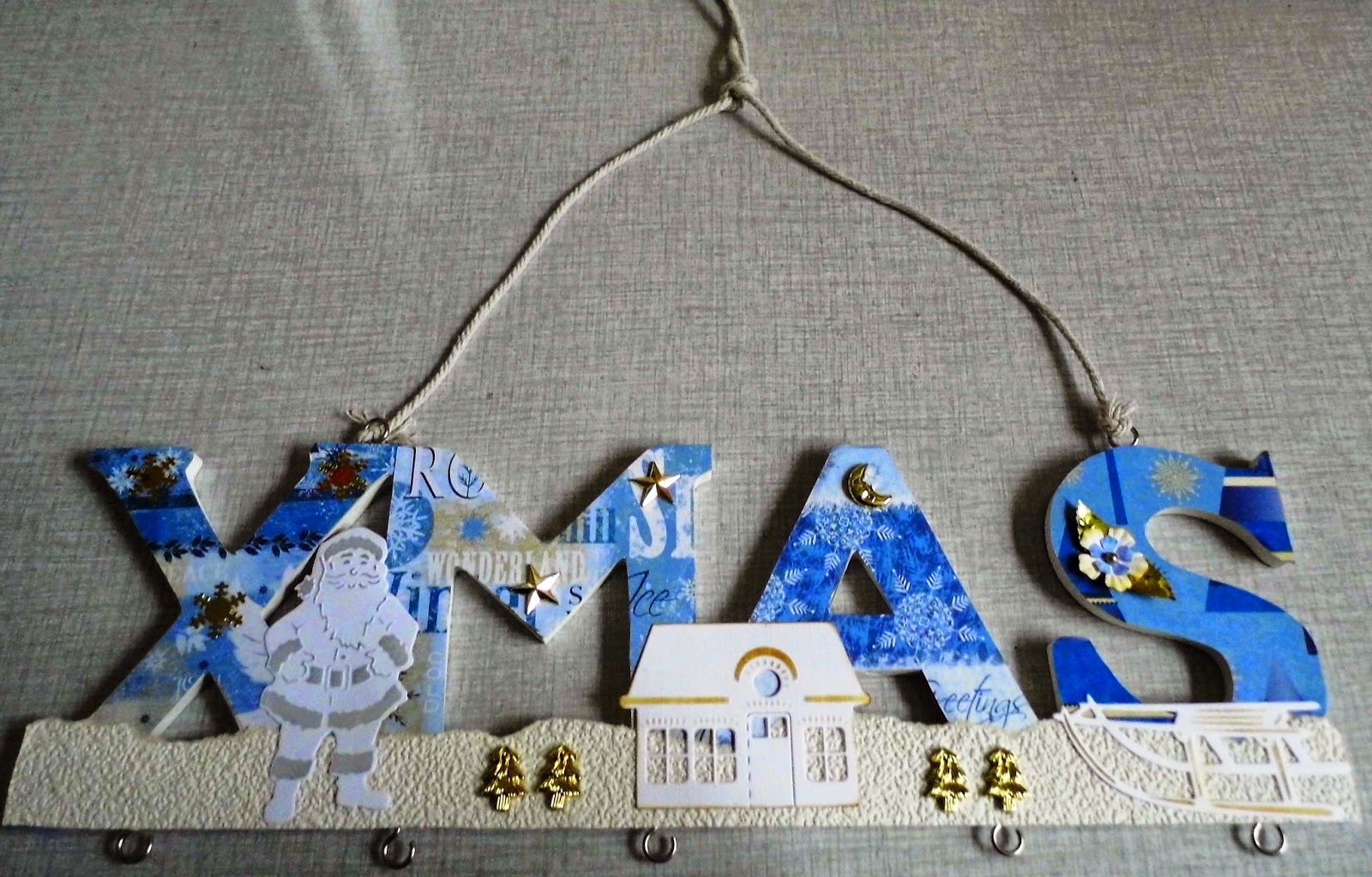 Marijke's Kaarten Hanger voor Kerstkaarten