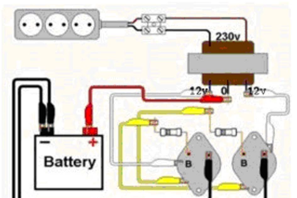 Genta Net Hotspot Rangkaian Sederhana Inverter 12 Volt DC