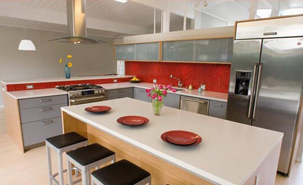 Berbagai Desain Meja Dapur dan Ruang Makan Berkelas 