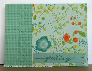 card created with Blossom and Paper Bird