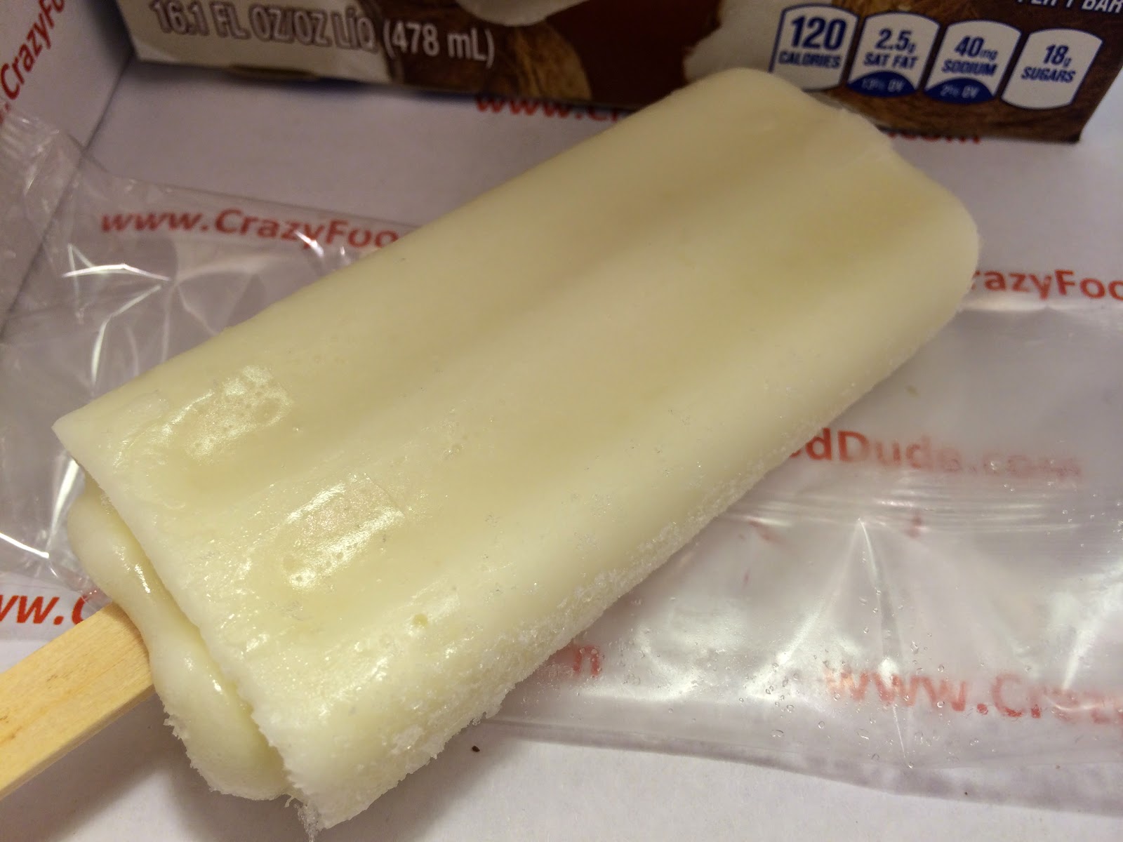 Crazy Food Dude Review Edy's (Dreyer's) Outshine Creamy Coconut Fruit