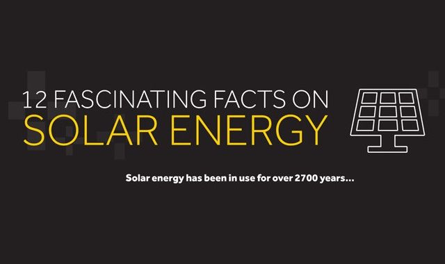 Image: 12 Fascinating Facts On Solar Energy #infographic